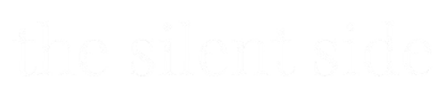The Silent Side Logo White 1